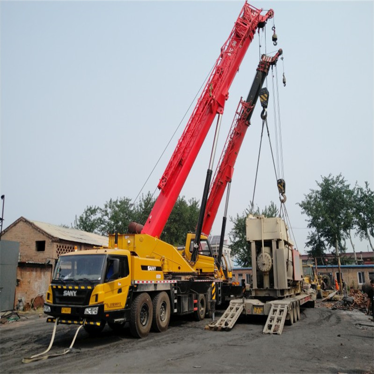 盐山附近大吊车出租|工地吊装设备租赁